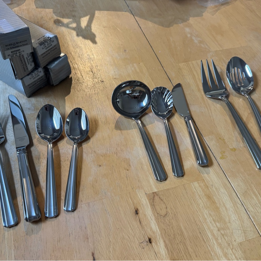 36 piece Reed and Barton silverware set.